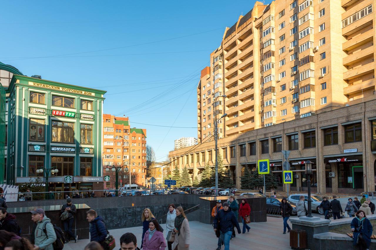 Capsule Hostel "Sleep Qb" Novoslobodskaya Moscow Exterior photo